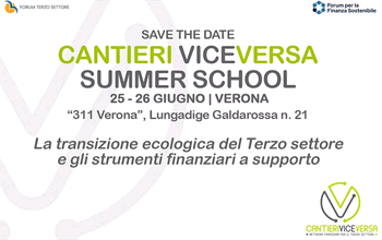 A Verona la Finanza Sostenibile incontra il Terzo Settore: focus su ambiente e rigenerazione